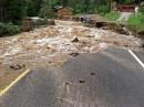 Road damage in Colorado (Boulder County photo)